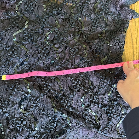 Vintage HW Collections Black Lace Dress - Picture 10 of 11